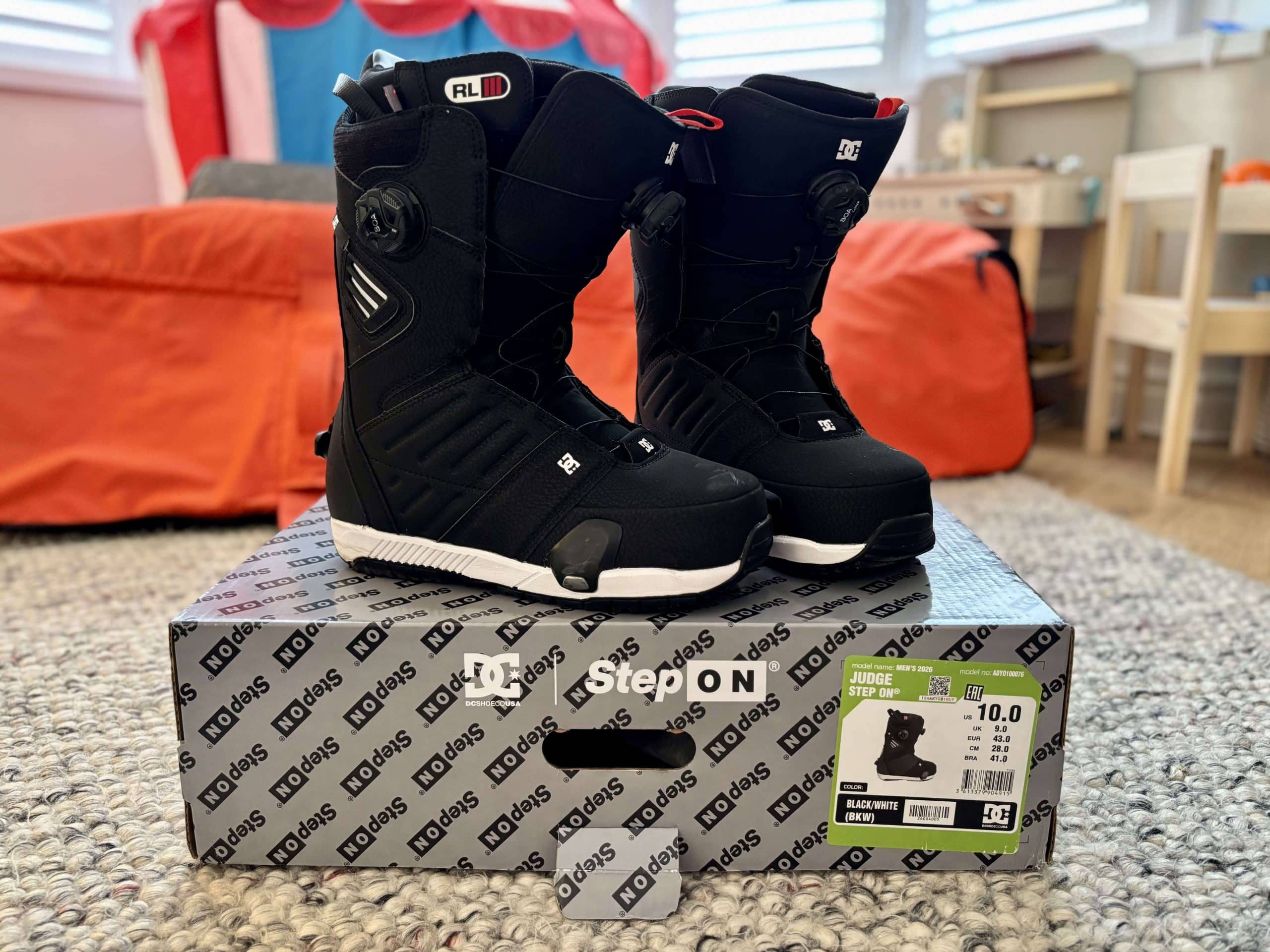 DC Judge Step On snowboard boots